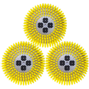 Yellow Polypropylene Brushes